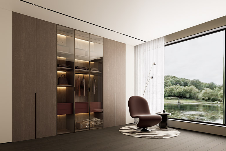 Platinum Straight Wardrobe