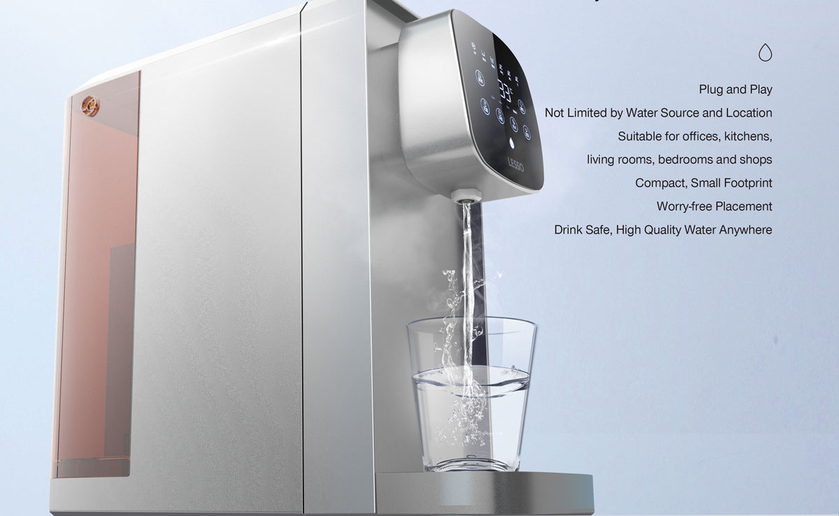 Desktop Water Dispenser for Healthy Drinking, Refined Living Standards 